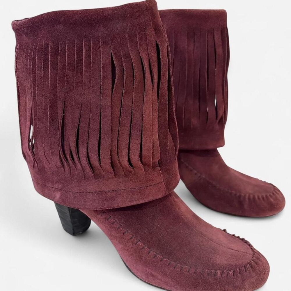 Born Women's Burgundy and Red Boots